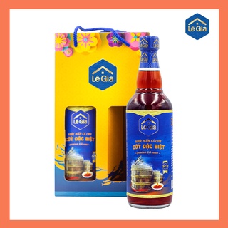 Hộp quà 2 chai nước mắm cốt đặc biệt Lê Gia