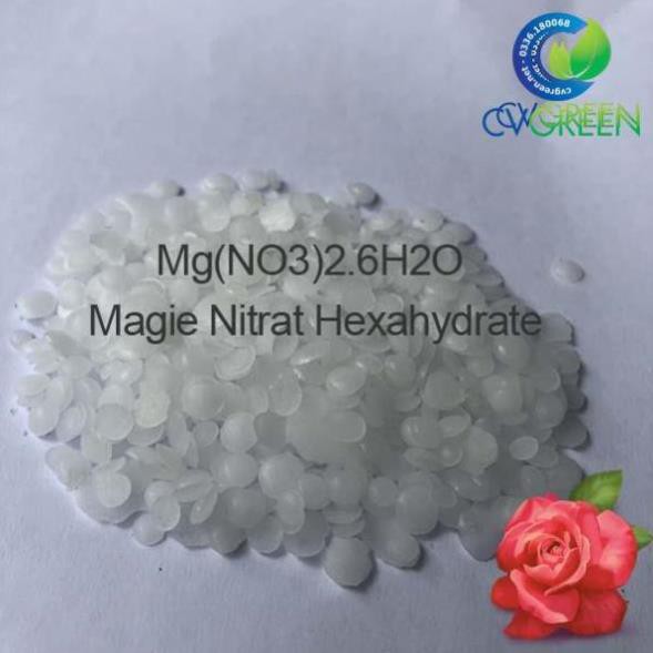 Phân Bón Magie Nitrat Hexahydrate - Mg(NO3)2.6H2O (gói 1kg)