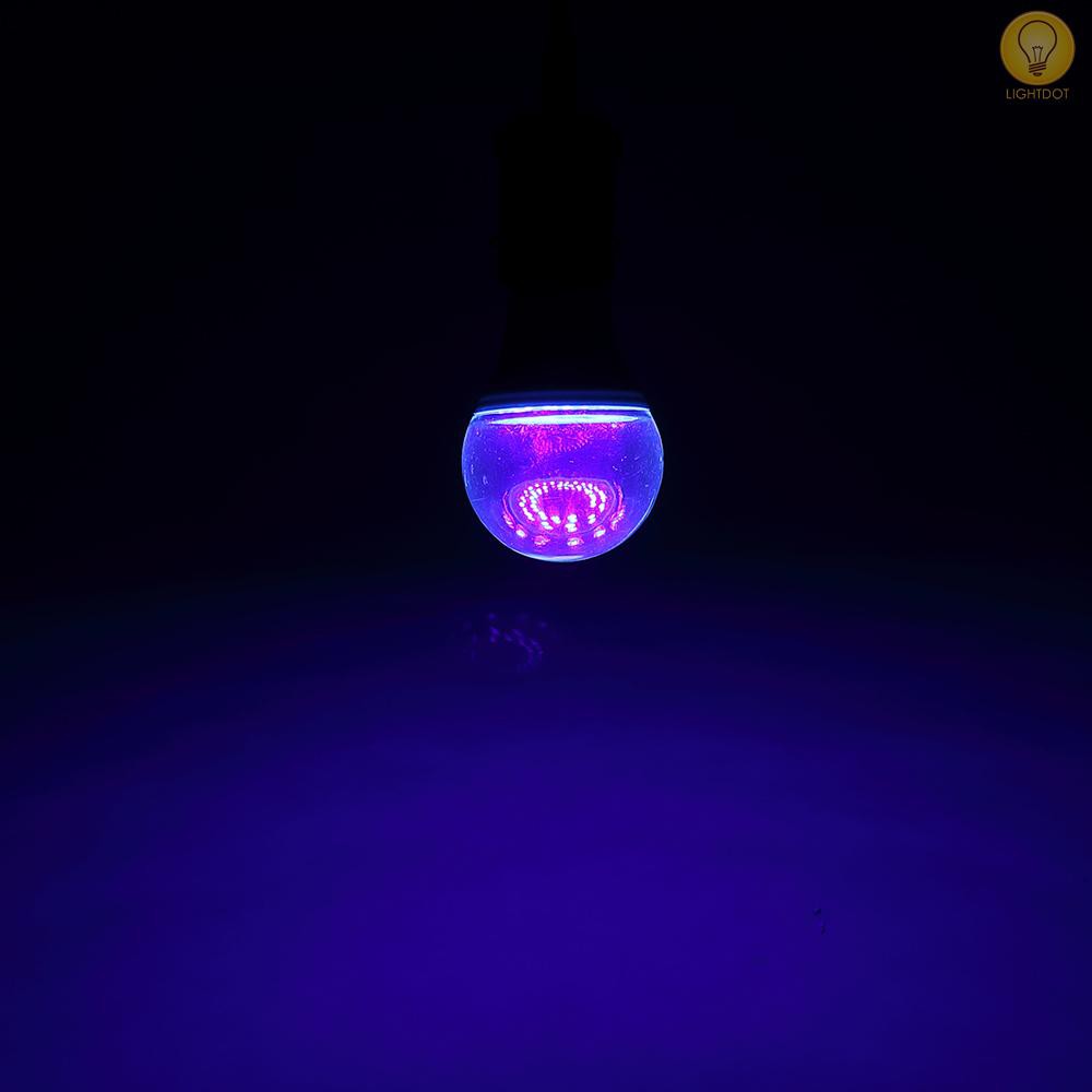 Bóng đèn led UV E27 có ổ cắm di động nhỏ gọn C220-265V 9W 36L 280NM tiện dụng cho gia đình | BigBuy360 - bigbuy360.vn