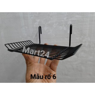 giỏ cài lưới sắt. giỏ treo khung sắt trang trí
