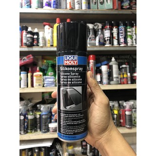 CHAI XỊT SILICON BÔI TRƠN BẢO DƯỠNG CAO SU, NHỰA LIQUI MOLY SILICON-SPRAY 3310 300ML