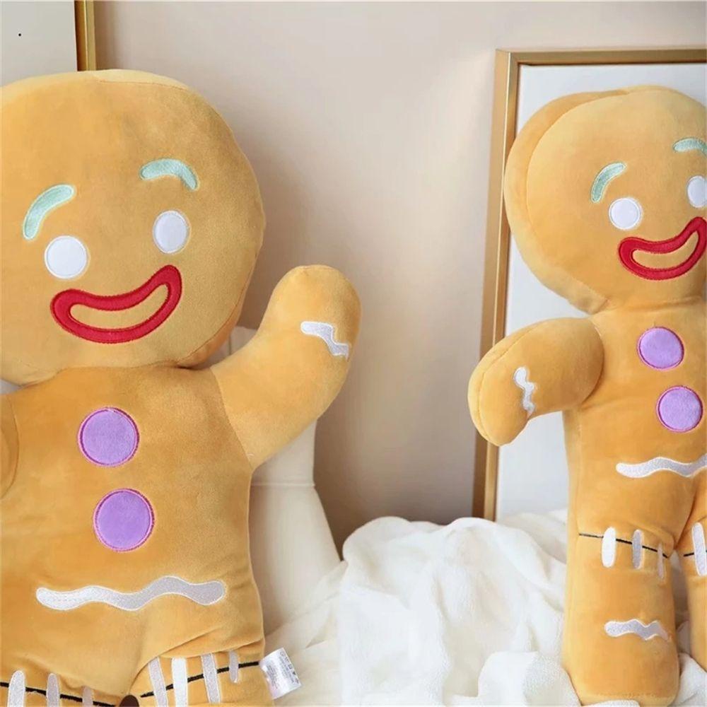 Thú Nhồi Bông Hình Gingerbread Man Dễ Thương Cho Bé