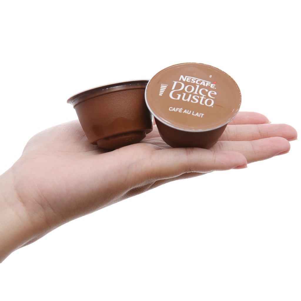 Hộp 16 Viên Nén Cà Phê Sữa Nescafe Dolce Gusto - Café Au Lait 160g | BigBuy360 - bigbuy360.vn