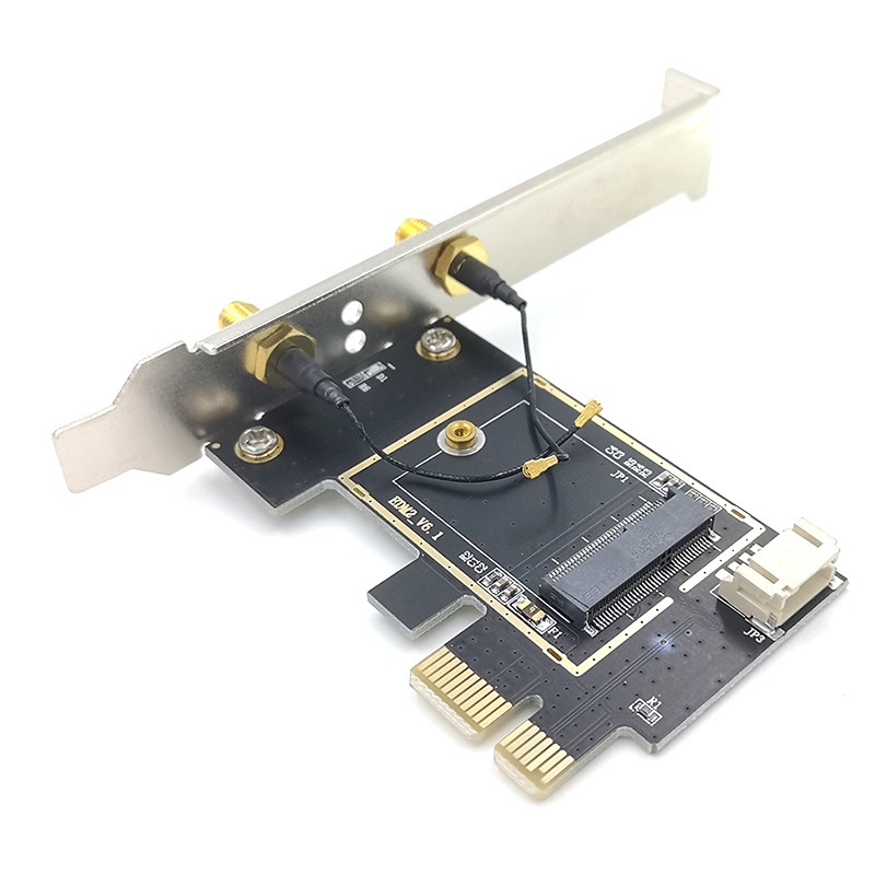 Thẻ mạng không dây PCIE WiFi Bluetooth cho máy tính để bàn AX200 9260AC | WebRaoVat - webraovat.net.vn