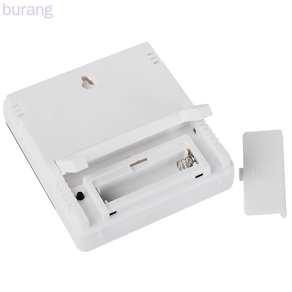 Đồng Hồ Báo Thức Điện Tử Mini Đo Nhiệt Độ Và Độ Ẩm
