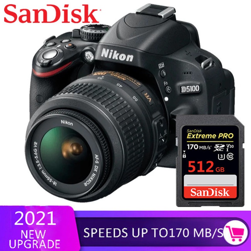 Thẻ Nhớ Sandisk PRO SD Class 10 512GB / 256GB / 128GB / 64GB / 32GB / 16GB