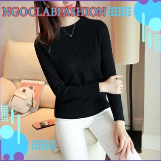 🔥 ÁO LEN NỮ HÀN QUỐC, áo len nữ dài tay siêu xinh - NGOCLABFASHION  - V0085 T1 ".