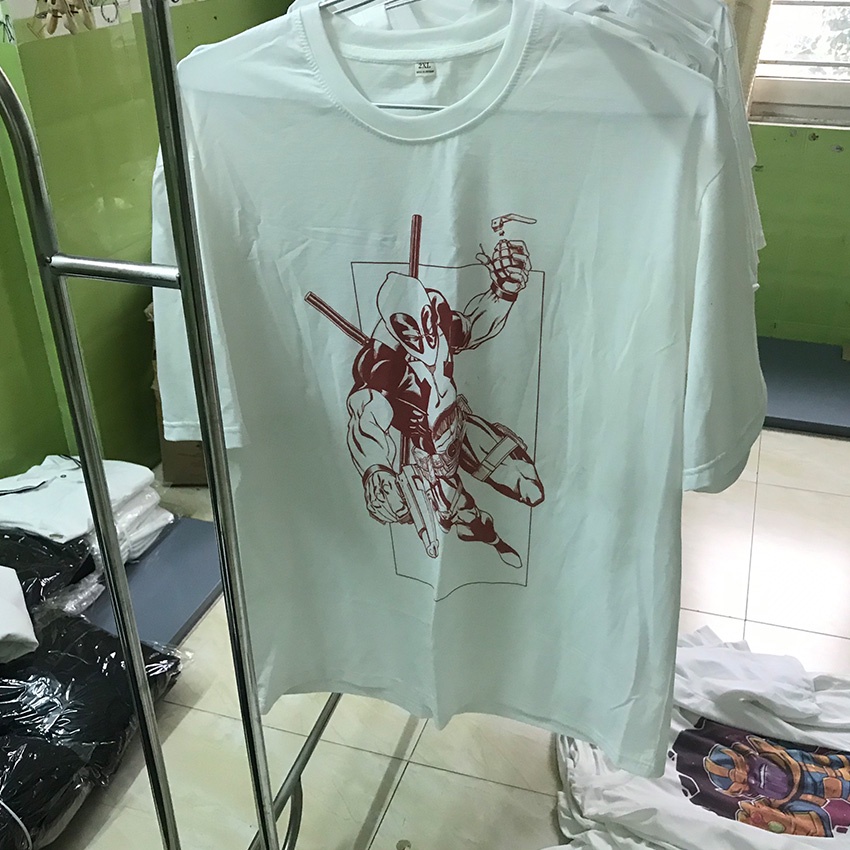 Áo thun in hình BEEBEE xả 100 mẫu RANDOM  65% COTTON-MRD001