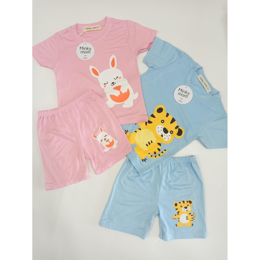 Bộ cộc tay in hình MINKY MOM hàng Việt Nam tự thiết kế - KGS | BigBuy360 - bigbuy360.vn