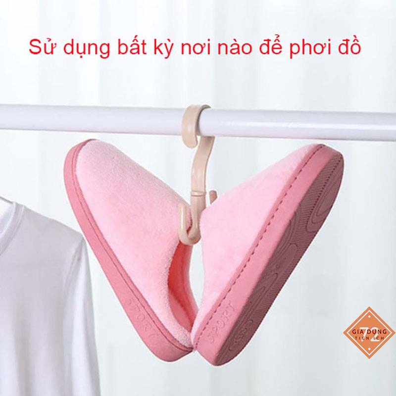 Móc Treo Đồ Dán Tường Đa Năng 4 Chấu - Móc Treo Chìa Khóa, Vật Dụng, Quần Áo - giao màu ngẫu nhiên [MÓC XOAY 360 ĐỘ]