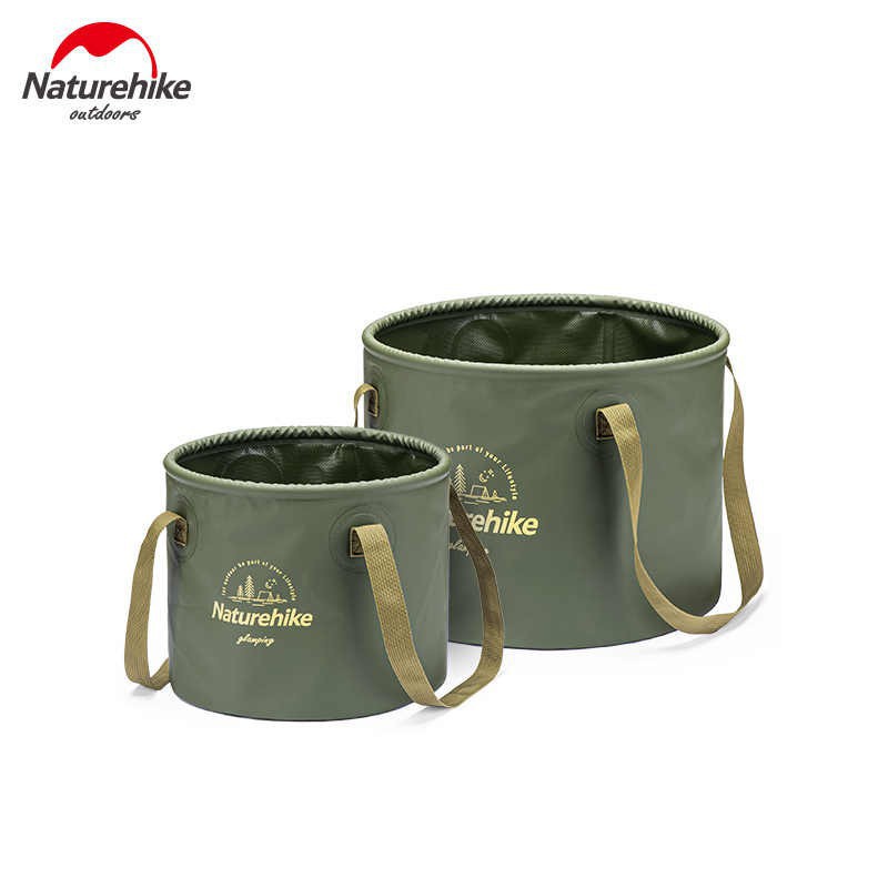 Xô Nước Tròn vintage 20L Gấp Gọn NatureHike NH20SJ040 Campoutvn A429