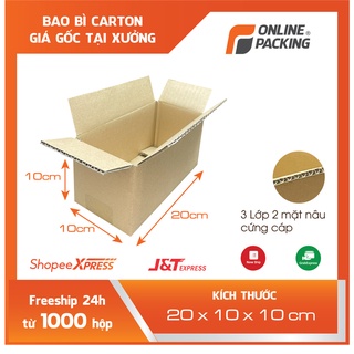 20x10x10 Combo 120 thùng carton