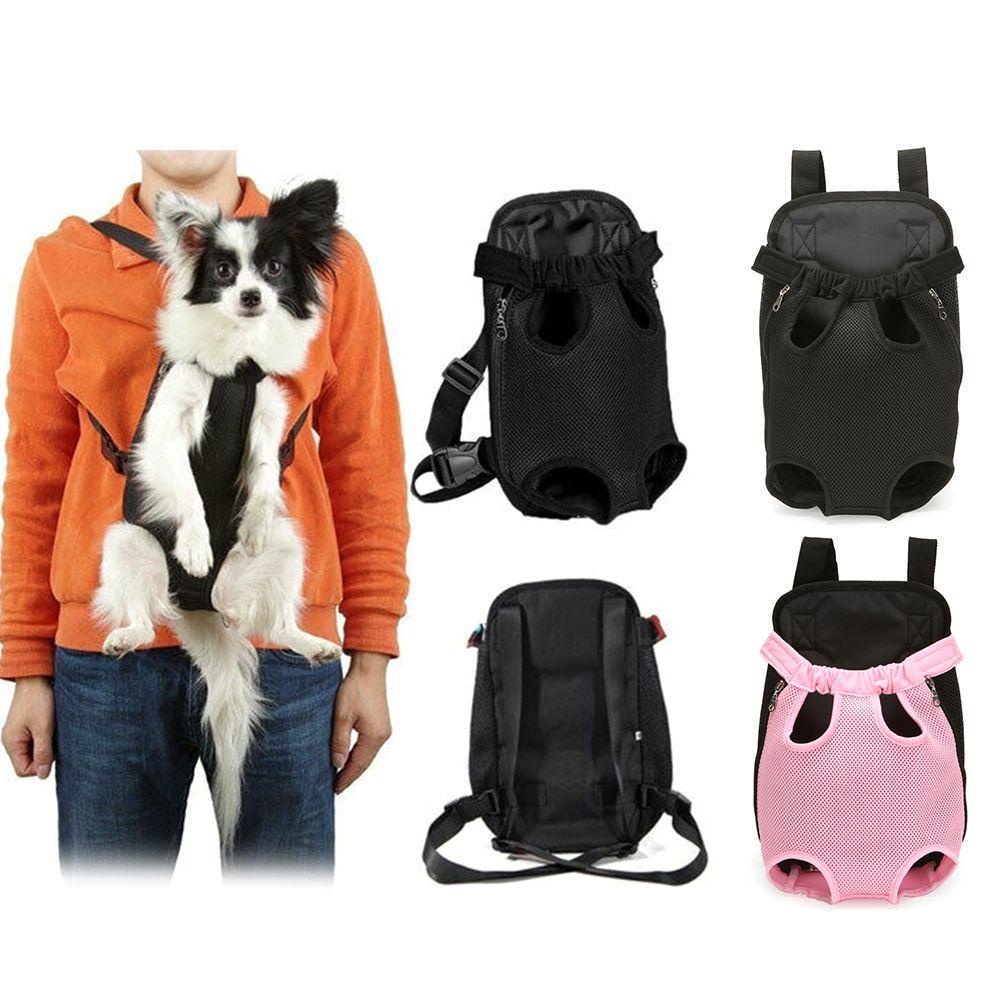 Ba Lô Địu Thú Cưng Trước / Sau Bằng Nylon Phối Lưới Thoáng Khí