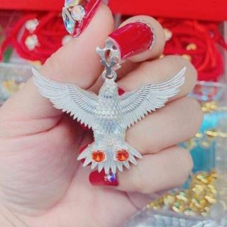 Mặt dây đại bàng bạc ta - fan Phú Lê