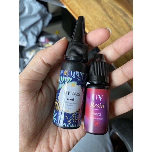 Resin UV 100g làm charm nail siêu trong, nhanh khô, bề mặt tốt