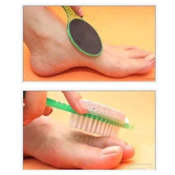 Dụng cụ chà gót chân 4in1 tiện lợi
