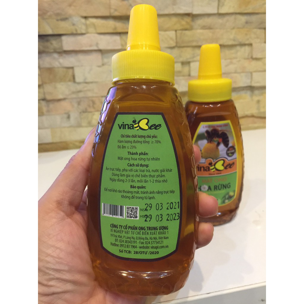 MẬT ONG HOA RỪNG CÔNG TY CP ONG TRUNG ƯƠNG VINA BEE