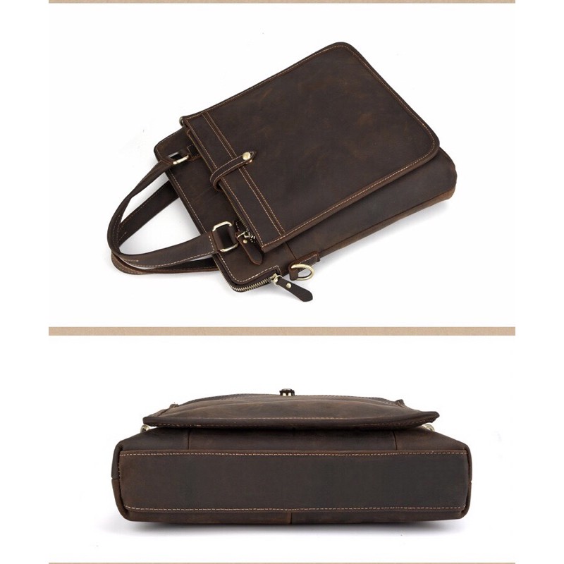 TÚI DA BÒ A4 DÁNG ĐỨNG ( BẢO HÀNH DA TRỌN ĐỜI SẢN PHẨM) | BigBuy360 - bigbuy360.vn