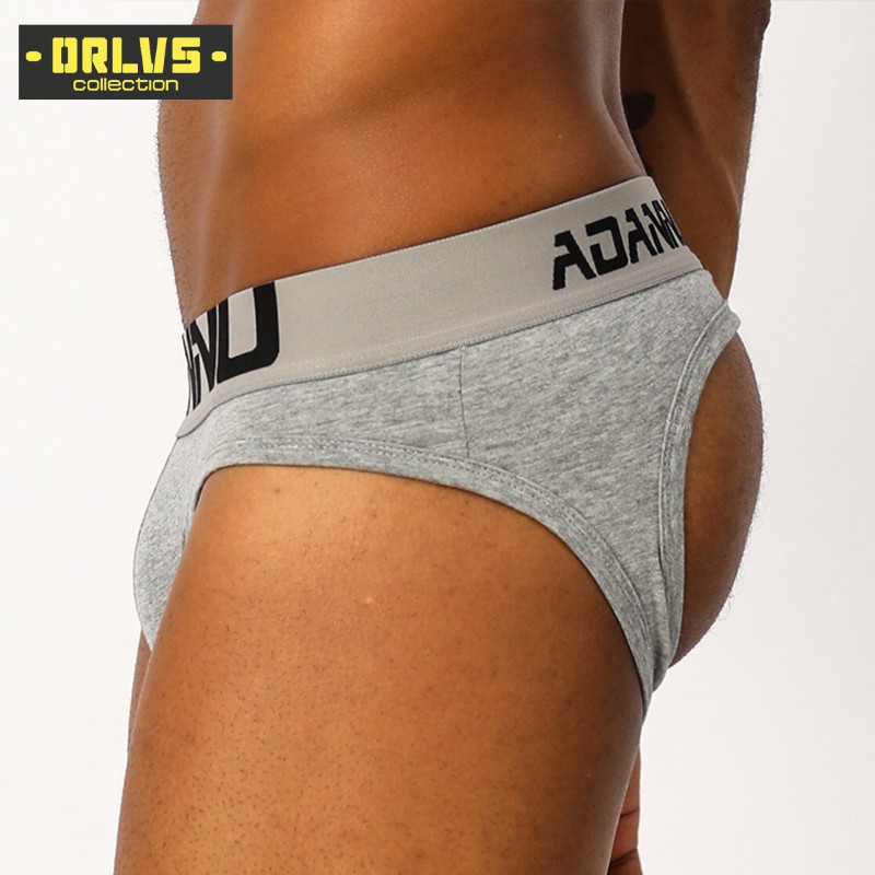 Quần lót cotton hở đáy thoáng khí gợi cảm dành cho nam Ad103