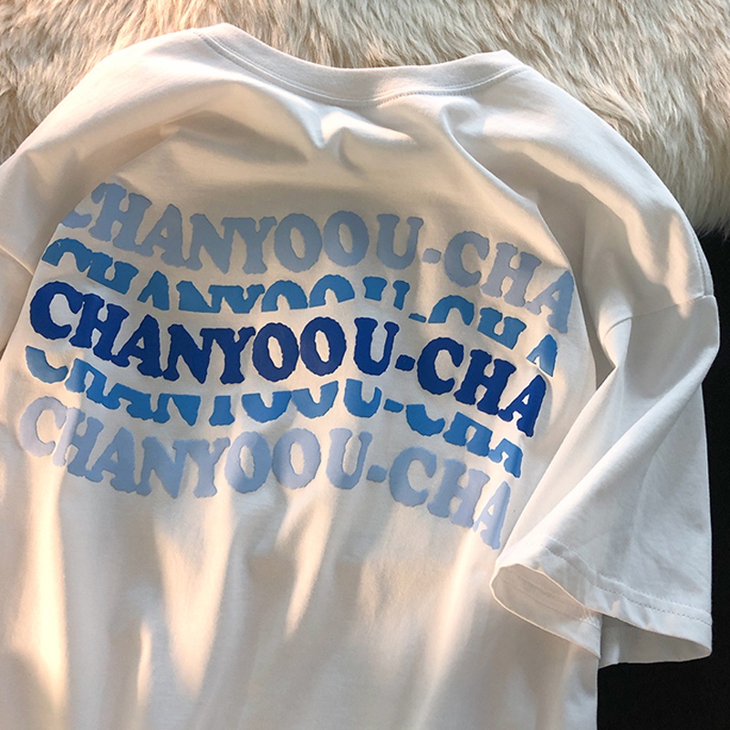 NRVP Áo Thun Nữ Tay Ngắn In Hình Phong Cách Hàn Quốc Thời Trang Mùa Hè 2022