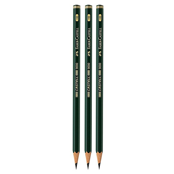 Bộ 3 Bút Chì Gỗ HB Faber-Castell 117133