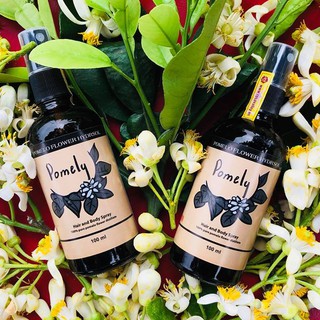 (DATE MỚI NHẤT, 100ml) Nước hoa bưởi nguyên chất dùng xịt phòng, dưỡng thơm cơ thể, giúp ngủ ngon giấc POMELY