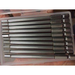 Hộp 10 Đầu Lục Giác 4mm Lắp Máy Khoan