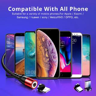 Dây Cáp Sạc Nhanh USB Type C Micro USB Có Đèn LED Cho IOS Huawei Android