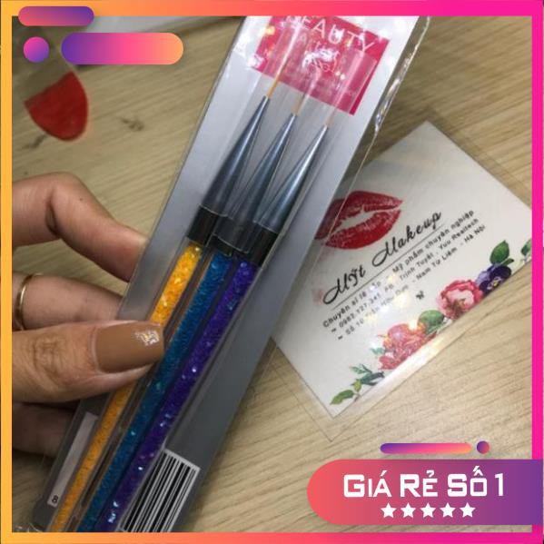 Cọ nét 3 cây nhũ