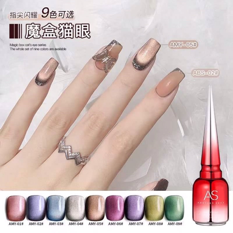 Sơn gel mắt mèo 9d AMY