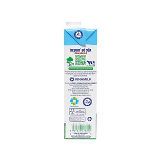 Sữa tươi không đường Vinamilk 1L