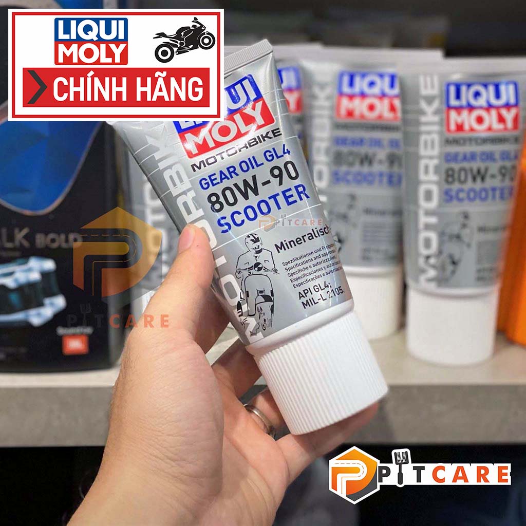 Nhớt Hộp Số Liqui Moly Gear Oil 80W-90 Scooter 1680 150ml Nhớt Láp Cho Xe Tay Ga Chống Hú Chính Hãng