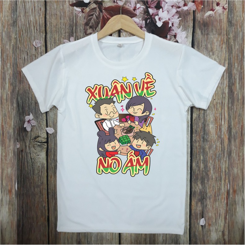 Áo thun - Xuân về no ấm