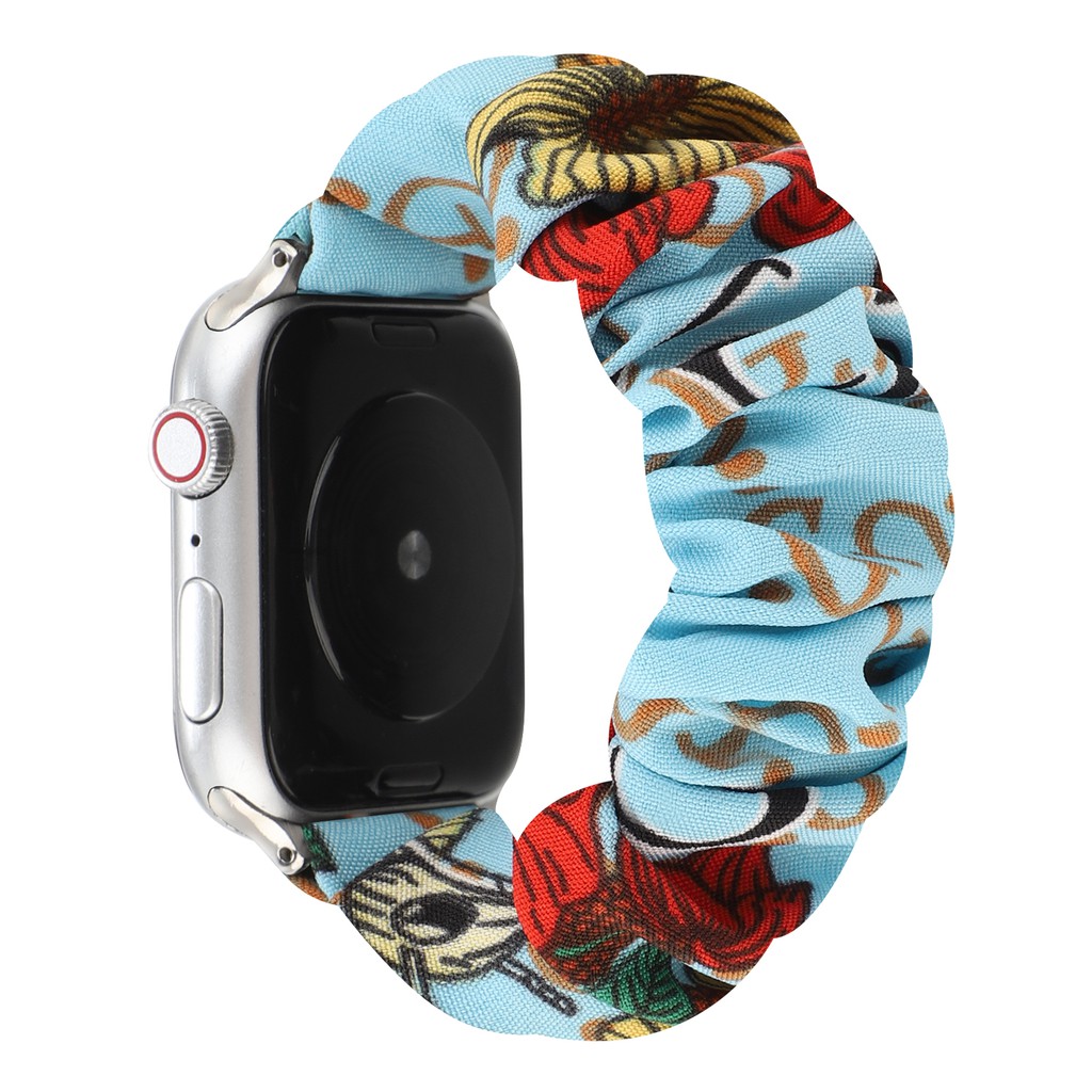 Dây Đeo Đồng Hồ Apple Watch 2 / 3 / 4 / 5 / 6 Họa Tiết Gucci