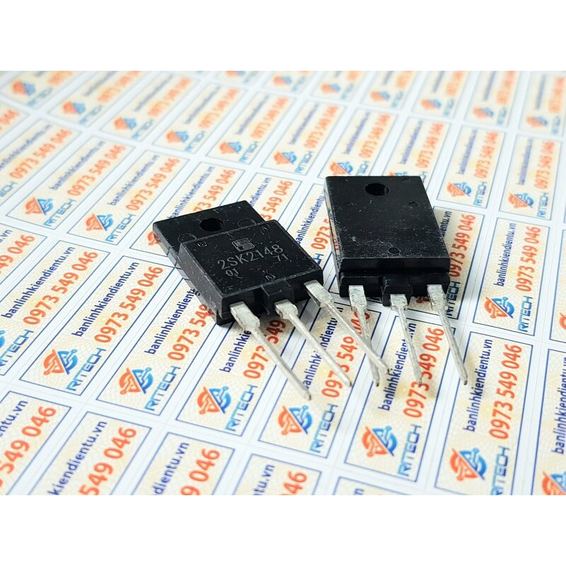 [Combo 2 chiếc] 2SK2148 K2148 2148 Mosfet kênh N 12A 600V