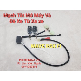 Bộ Điều Khiển Tắt Mở Máy và Đề Xe Từ Xa xe Wave Dream