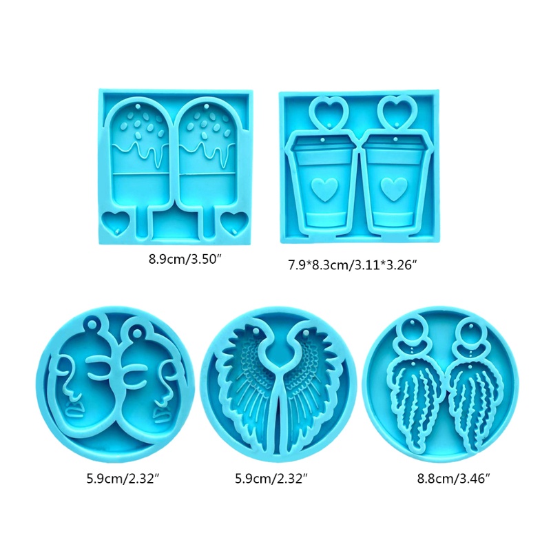 Khuôn Làm Trang Sức Epoxy UV Resin Thủ Công DIY