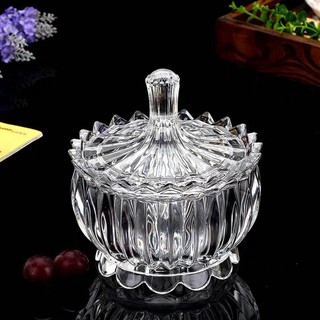 [HÀNG TẾT] Thố thủy tinh đựng kẹo mứt, đựng trang sức phong cách Bắc Âu hai màu