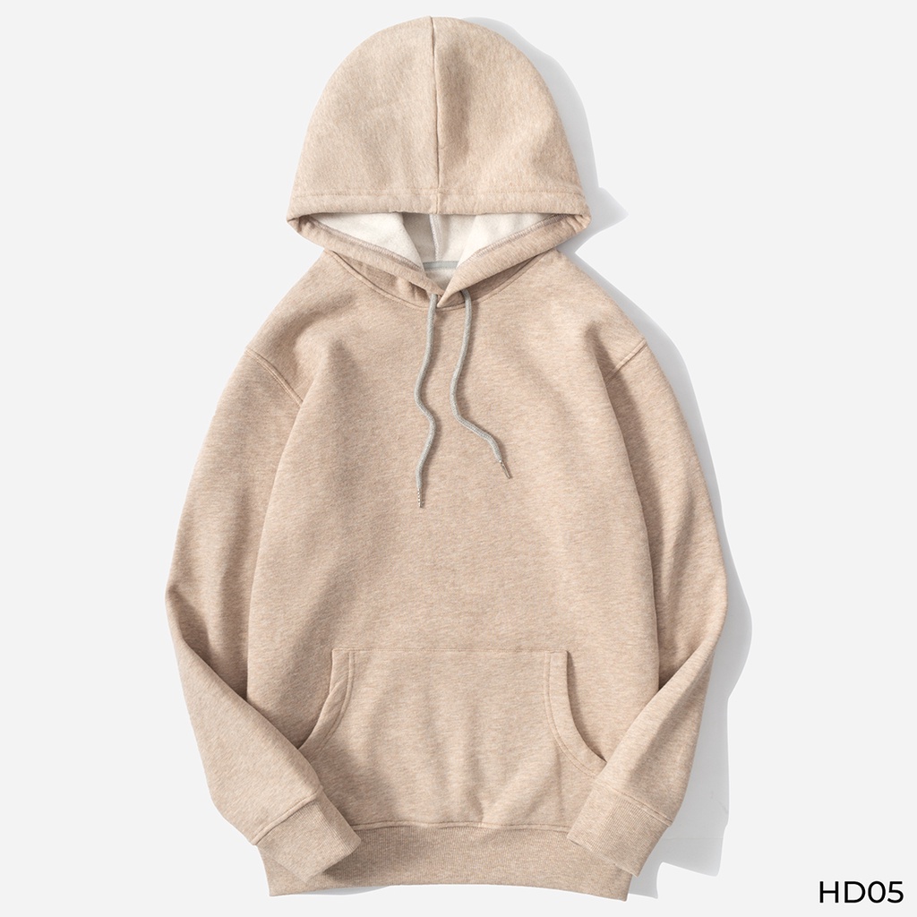 Áo Hoodie Trơn Thiết Kế Năng Động 7 Màu Thời Trang Cao Cấp VICERO