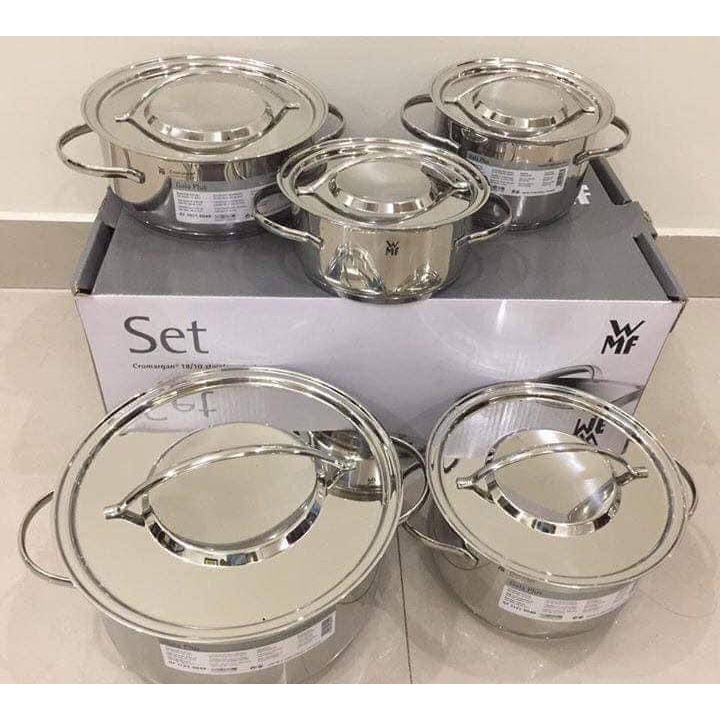 Bộ Nồi Cao Cấp WMF GALA PLUS 5 Món Vung Thép