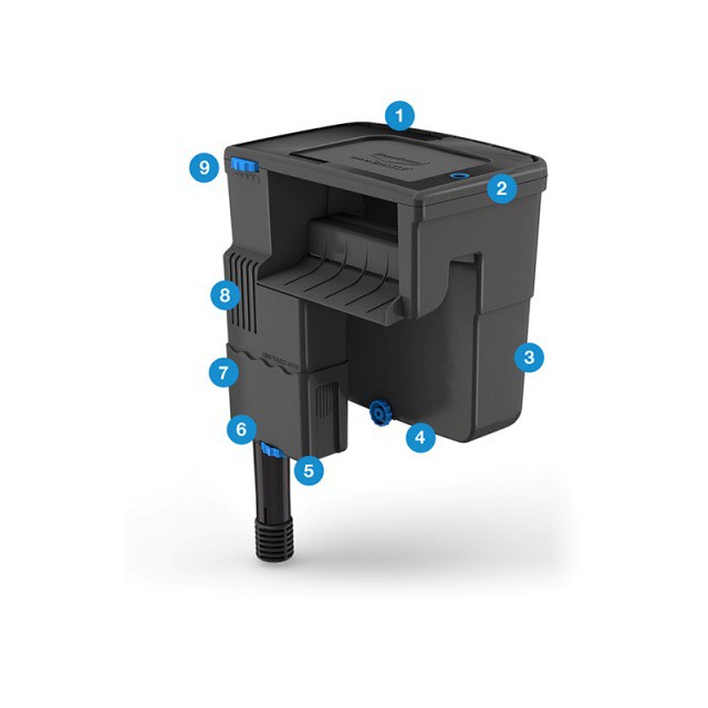 Lọc treo cao cấp Seachem Tidal 55 Hang On Filter | Máy Lọc thác cao cấp chính hãng giá tốt | KYANHKOIFARM