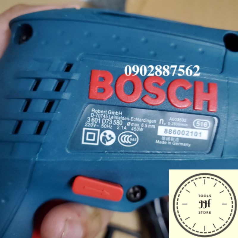 máy khoan cầm tay 6mm GBM6 RE Bosch