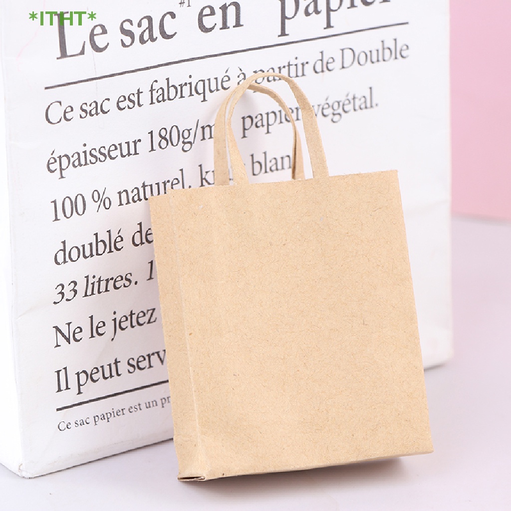 Túi Giấy Kraft Mini 1: 12 Dùng Để Trang Trí Nhà Búp Bê Mới