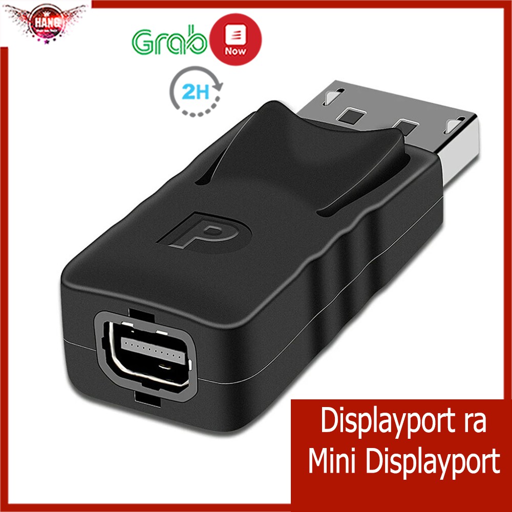 [Mã ELHACE giảm 4% đơn 300K] Đầu chuyển Displayport ra Mini DP - Jinghua S123