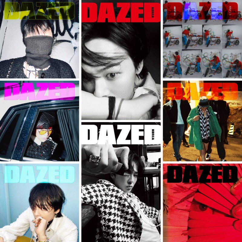 (Đặt trước) Tạp chí ảnh Hàn Quốc Dazed & Confuses G-Dragon