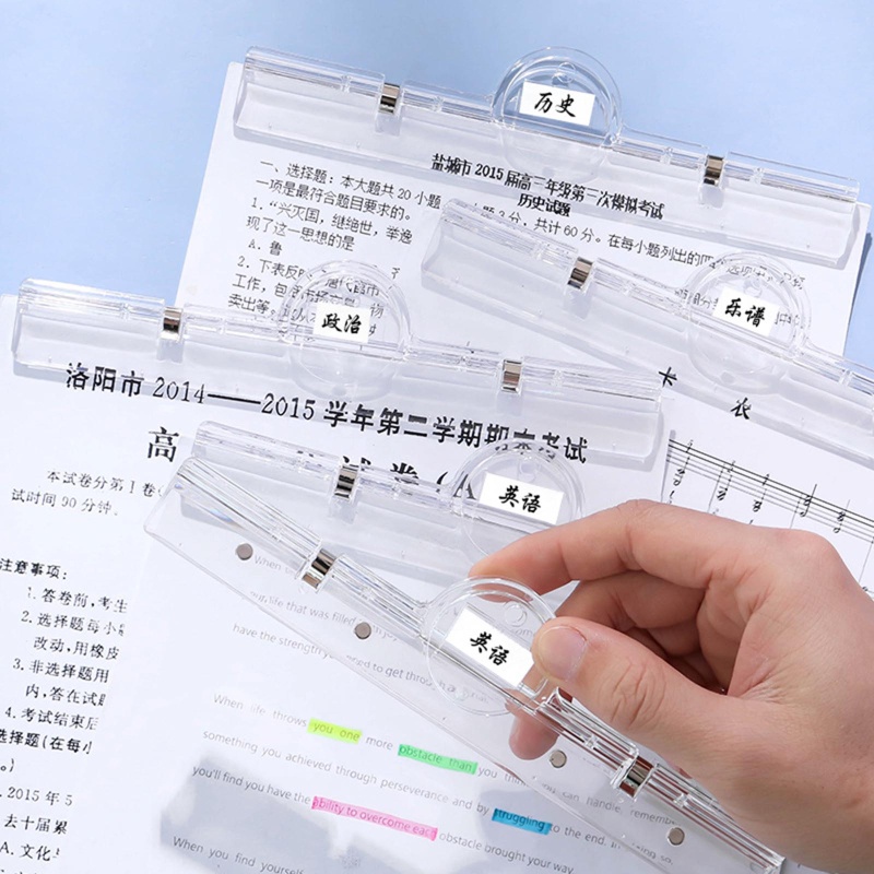 Kẹp Nam Châm Treo Giấy Tờ Cho Học Sinh / Nhân Viên Văn Phòng