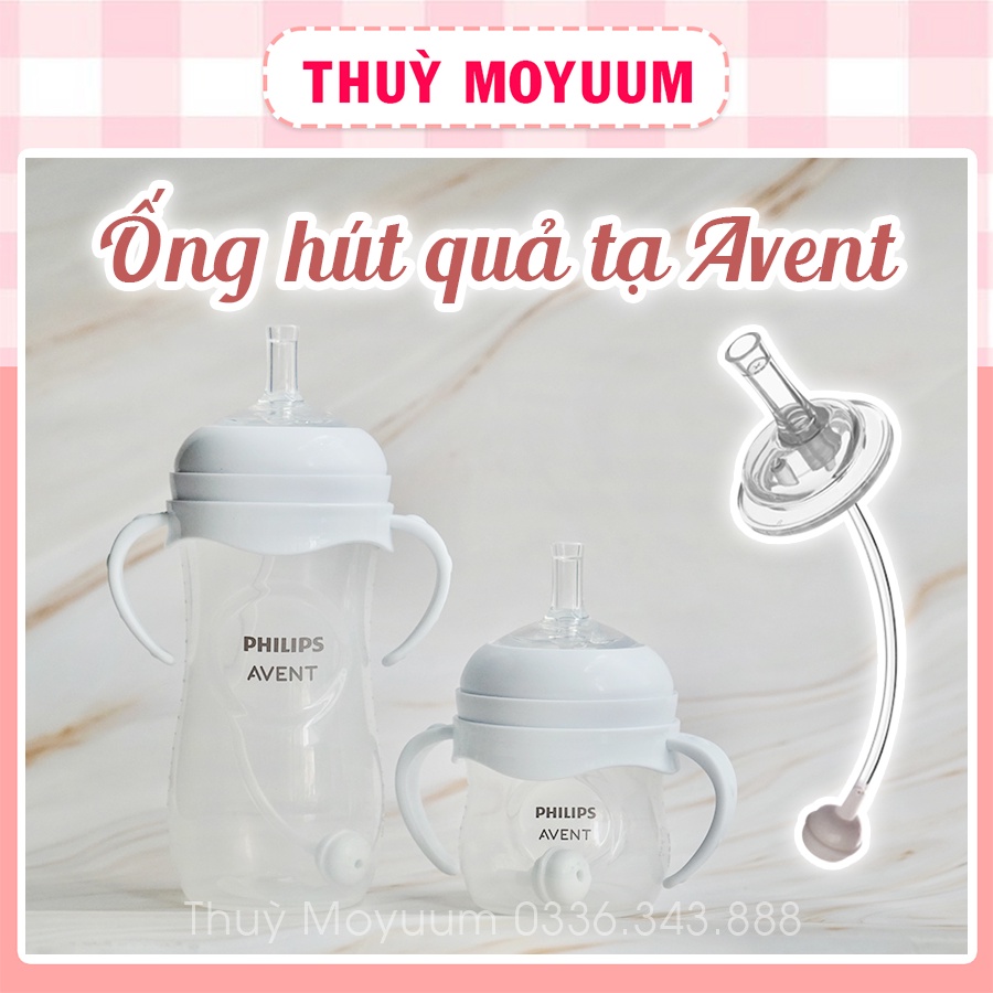 Ống hút Bình Sữa AVENT Nature cổ rộng Chống Sặc cho bé