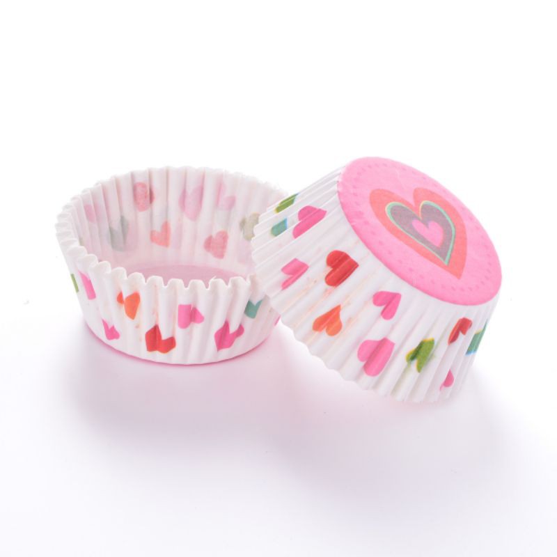 Set 100 Khuôn GIấy Làm Bánh Cupcake / Mufin (Mềm)