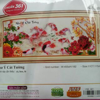 Tranh thêu  như  ý  cát  tường 53498