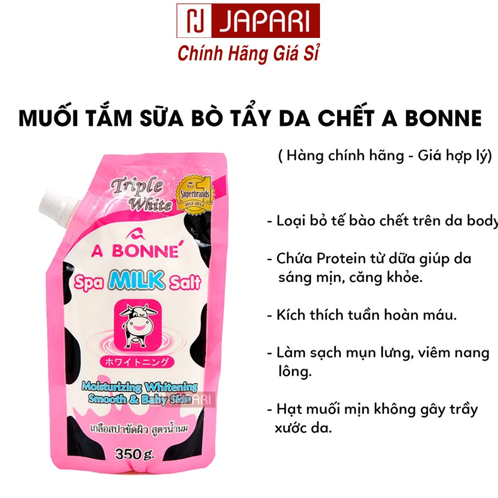 Tẩy Tế Bào Chết Body Quế Hồi Nga, Muối Tắm Sữa Bò, Dove, Rossete CHÍNH HÃNG - Tẩy Da Chết Body, Mặt, Môi JAPARI